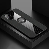 XINLI Stitching Cloth Textue Shockproof TPU Protective Case with Ring Holder, For Samsung Galaxy S20, For Samsung Galaxy S20 FE, For Samsung Galaxy S20+, For Samsung Galaxy S20 Ultra, For Samsung Galaxy S21 5G