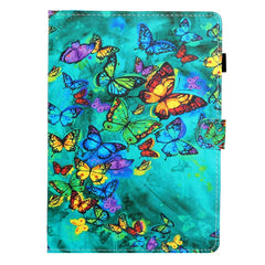 Coloured Drawing Horizontal Flip Leather Case with Holder & Card Slot & Sleep / Wake-up Function, For iPad mini 2024 / mini 6