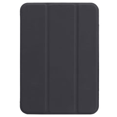 Horizontal Flip Ultra-thin Double-sided Clip Non-buckle Magnetic PU Tablet Leather Case With Three-folding Holder & Sleep / Wake-up Function, For iPad mini 2024 / mini 6