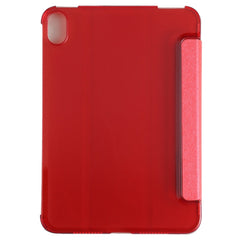 Silk Texture Three-fold Horizontal Flip Leather Tablet Case with Holder, For iPad mini 2024 / mini 6