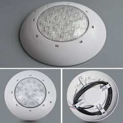 ABS Plastic Swimming Pool Wall Lamp Underwater Light, 6W, 9W, 12W, 18W, 24W, 12x3W, 18x3W