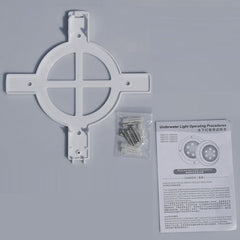ABS Plastic Swimming Pool Wall Lamp Underwater Light, 6W, 9W, 12W, 18W, 24W, 12x3W, 18x3W