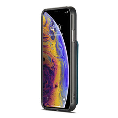 JEEHOOD RFID Blocking Anti-Theft Wallet Phone Case, For iPhone XS Max, For iPhone SE 2022 / SE 2020 / 7 / 8, For iPhone 7 Plus / 8 Plus