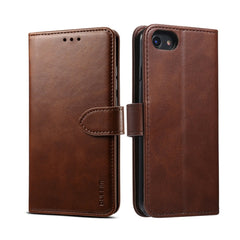 GUSSIM Magnetic Horizontal Flip Leather Case with Holder & Card Slots & & Wallet, For iPhone 8 / 7