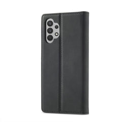 LC.IMEEKE Strong Magnetism Matte TPU + PU Leather Case, For Samsung Galaxy A32 4G