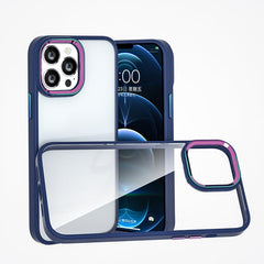Colorful Metal Lens Ring Phone Case, For iPhone 13 mini, For iPhone 13, For iPhone 13 Pro