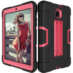Contrast Color Silicone + PC Combination Case with Holder, For Galaxy Tab A 8.0 (2018) T387, For Galaxy Tab A 8.0 (2019) T290