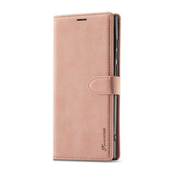 Forwenw F1 Series Matte Strong Magnetism Leather Phone Case, For Samsung Galaxy S22 Ultra 5G, For Samsung Galaxy S22 5G, For Samsung Galaxy S22+ 5G