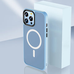 Skin Feel TPU + Frosted PC MagSafe Phone Case, For iPhone 12 Pro Max, For iPhone 12 Pro, For iPhone 12