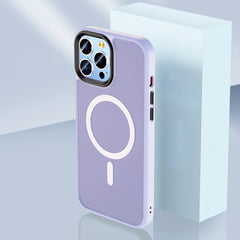 Skin Feel TPU + Frosted PC MagSafe Phone Case, For iPhone 12 Pro Max, For iPhone 12 Pro, For iPhone 12