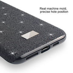 Mutural TPU + PC + Diamond Cloth Protective Case, For iPhone 11 Pro, For iPhone 11 Pro Max, For iPhone 11