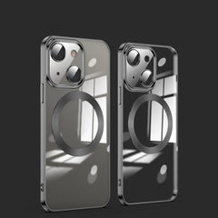 MagSafe Magnetic Electroplated Phone Case, For iPhone 13 mini, For iPhone 13, For iPhone 13 Pro, For iPhone 13 Pro Max