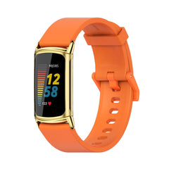 Mijobs Soft Silicone Watch Band, For Fitbit Charge5