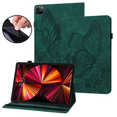 Big Butterfly Embossed Smart Leather Tablet Case, For iPad Pro 11 2022 / 2021&2020 / Air 2020 / 11 2024