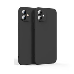 Lens Glass Film Liquid State Phone Case, For iPhone 12, For iPhone 12 Pro, For iPhone 11 Pro