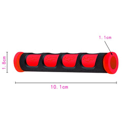 2 PCS Motorcycle Modification Accessories PVC Horn ShapeHand Grip Cover Handlebar Set