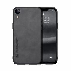 Skin Feel Magnetic Leather Back Phone Case, For iPhone XR, For iPhone XS Max, For iPhone SE 2022 / SE 2020 / 7 / 8, For iPhone 7 Plus / 8 Plus