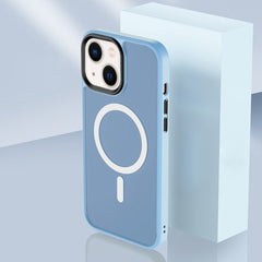 Skin Feel TPU + Frosted PC MagSafe Phone Case, For iPhone 14, For iPhone 14 Plus, For iPhone 14 Pro