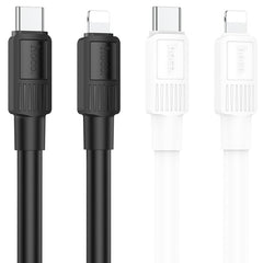 hoco X84 20W USB-C / Type-C to 8 Pin Solid PD Charging Data Cable,Length:1m