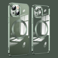 Lens Protector MagSafe Electroplated Phone Case, For iPhone 14 Plus, For iPhone 14, For iPhone 14 Pro Max