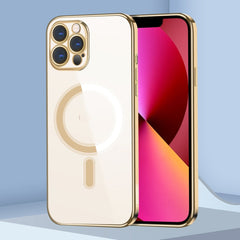 Classic Electroplating Magsafe Phone Case, For iPhone 14, For iPhone 14 Plus, For iPhone 14 Pro