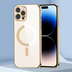 Classic Electroplating Magsafe Phone Case, For iPhone 14 Pro Max
