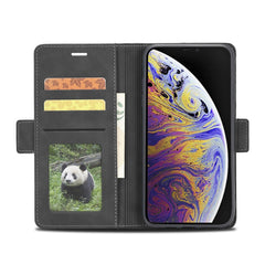 Forwenw Dual-side Buckle Leather Phone Case, For iPhone XS Max, For iPhone SE 2022 / SE 2020 / 7 / 8, For iPhone 7 Plus / 8 Plus