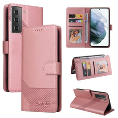 GQUTROBE Skin Feel Magnetic Leather Phone Case, For Samsung Galaxy S21 5G, For Samsung Galaxy S21+ 5G, For Samsung Galaxy S21 Ultra 5G, For Samsung Galaxy S21 FE 5G, For Samsung Galaxy S22 5G
