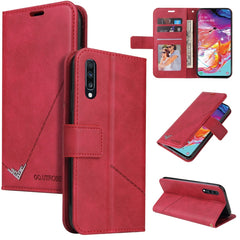 GQUTROBE Right Angle Leather Phone Case, For Samsung Galaxy A70, For Samsung Galaxy A50, For Samsung Galaxy A40, For Samsung Galaxy A20 / 30