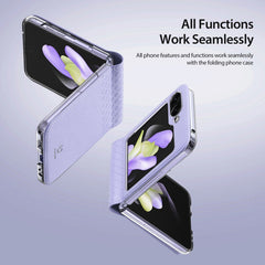 DUX DUCIS Bril Series PU + TPU Phone Case, For Samsung Galaxy Z Flip5 5G