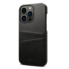 Suteni Calf Texture Card Slots Phone Case, For iPhone 14 Pro Max