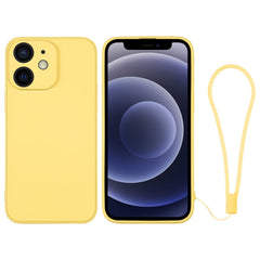Silicone Phone Case with Wrist Strap, For iPhone 12 mini, For iPhone 12