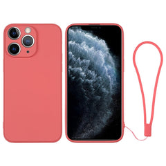 Silicone Phone Case with Wrist Strap, For iPhone 11 Pro Max