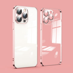 Dustproof Glass Lens Protection Electroplating Phone Case, For iPhone 12 Pro, For iPhone 12 Pro Max