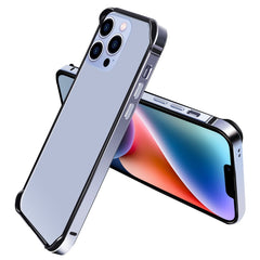 TPU + Aluminum Alloy Frame Phone Case, For iPhone 14, For iPhone 14 Plus