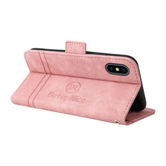 BETOPNICE Dual-side Buckle Leather Phone Case, For iPhone XS Max, For iPhone SE 2022 / SE 2020 / 7 / 8, For iPhone 7 Plus / 8 Plus