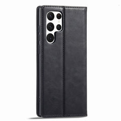 LC.IMEEKE RFID Anti-theft Leather Phone Case, For Samsung Galaxy S22 Ultra 5G