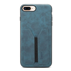 Denior DV Elastic Card PU Back Cover Phone Case, For iPhone 7 Plus / 8 Plus