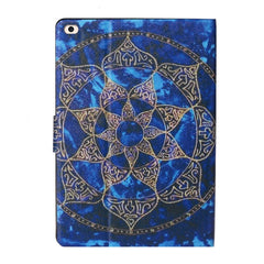 Coloured Drawing Pattern Horizontal Flip Leather Case with Holder & Card Slot & Sleep / Wake-up Function, For iPad Air / Air 2, For iPad 9.7 (2018) & (2017)