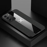 XINLI Stitching Cloth Textue Shockproof TPU Phone Case, For Samsung Galaxy S22+ 5G, For Samsung Galaxy S22 Ultra 5G