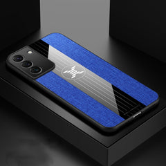 XINLI Stitching Cloth Textue Shockproof TPU Phone Case, For Samsung Galaxy S22+ 5G, For Samsung Galaxy S22 Ultra 5G