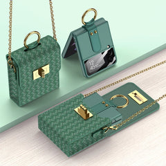 GKK Mini Backpack Slim Phone Case with Ring, For Samsung Galaxy Z Flip4