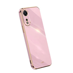 XINLI Straight Edge 6D Electroplate TPU Phone Case, For OPPO A1 Pro 5G, For Realme 10 4G, For Samsung Galaxy Note10+
