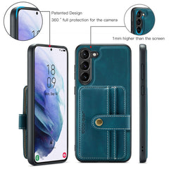 JEEHOOD RFID Anti-Theft Wallet Magnetic Leather Phone Case, For Samsung Galaxy S23 5G, For Samsung Galaxy S23+ 5G