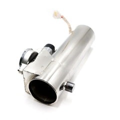 Car Stainless Steel Straight Pipe Remote Control Electric Exhaust Valve, 2.5 inch, 3 inch