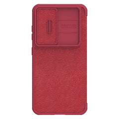 NILLKIN QIN Series Pro Sliding Camera Cover Design Leather Phone Case, For Samsung Galaxy S23+ 5G, For Samsung Galaxy S23 Ultra 5G