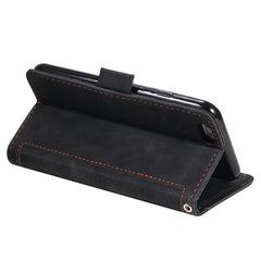 Retro Splicing Horizontal Flip Leather Case with Card Slots & Holder & Wallet, For iPhone SE 2022 / SE 2020 / 8 / 7, For Xiaomi Redmi Note 8 Pro