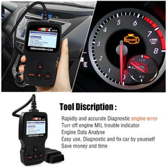 Ancel AD310 CAN OBD2 Car Engine Fault Diagnosis Tool, AD310
