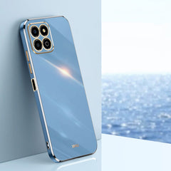 XINLI Straight Edge 6D Electroplate TPU Phone Case, For Honor X8a 2023, For Honor X9a 5G, For Huawei nova Y61