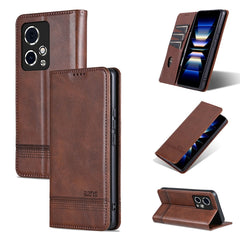 AZNS Magnetic Calf Texture Flip Leather Phone Case, For Honor 90 GT, For Honor Magic6 Lite 5G/X9b, For Honor Play 50 Plus, For Honor X50